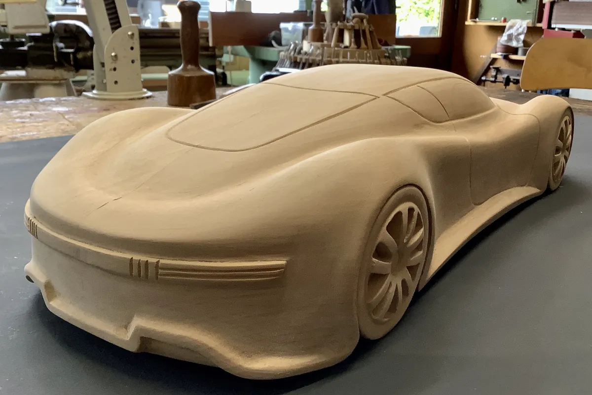 Droomauto achterkant