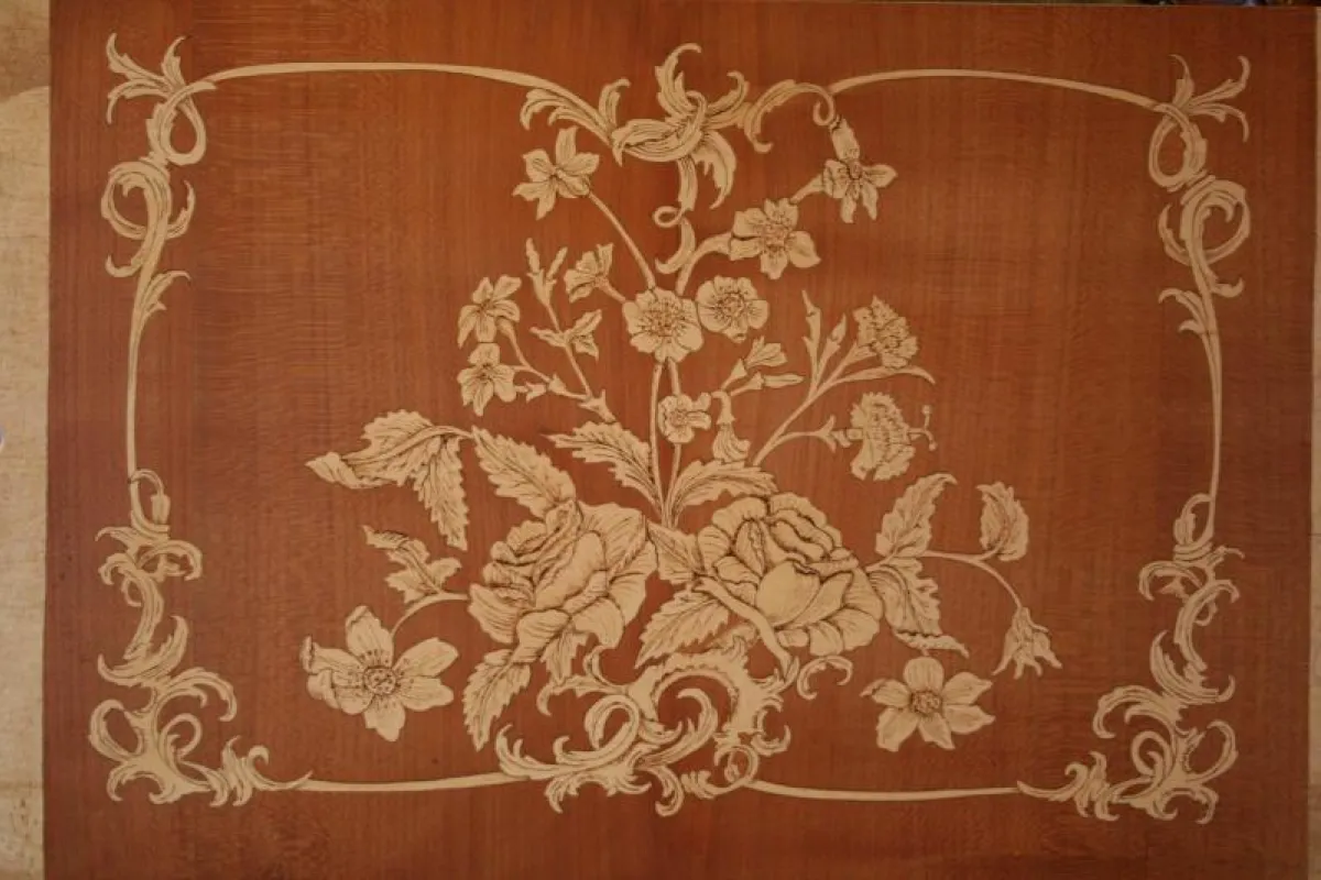 Marqueterie rozen