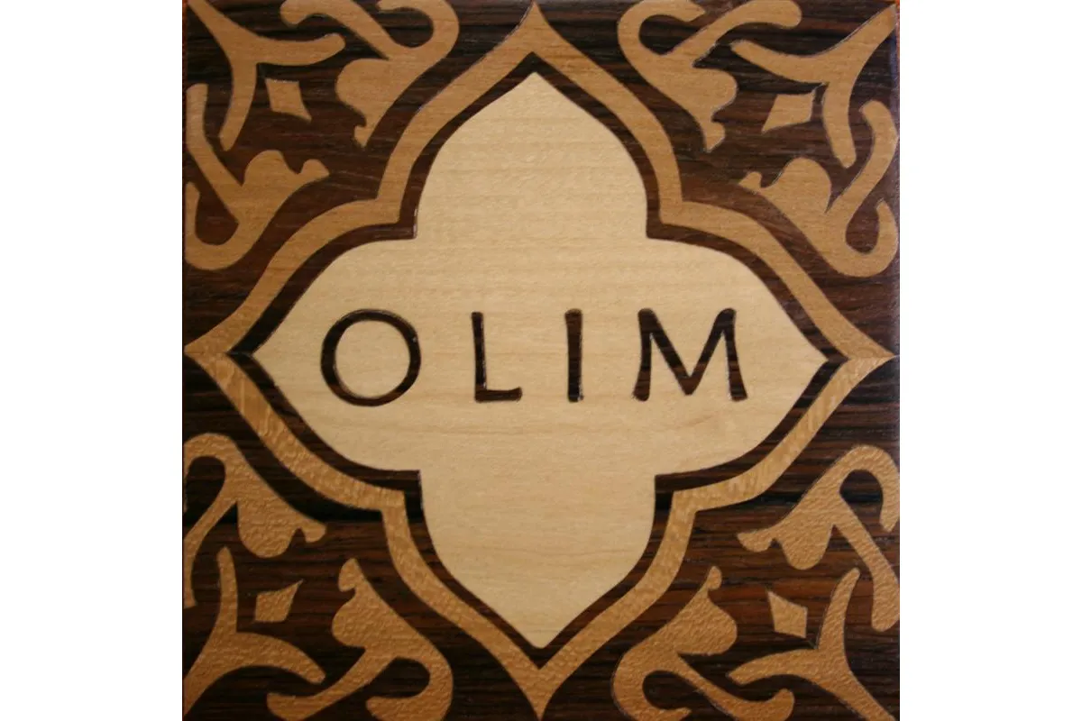 Marqueterie meubel detail olim